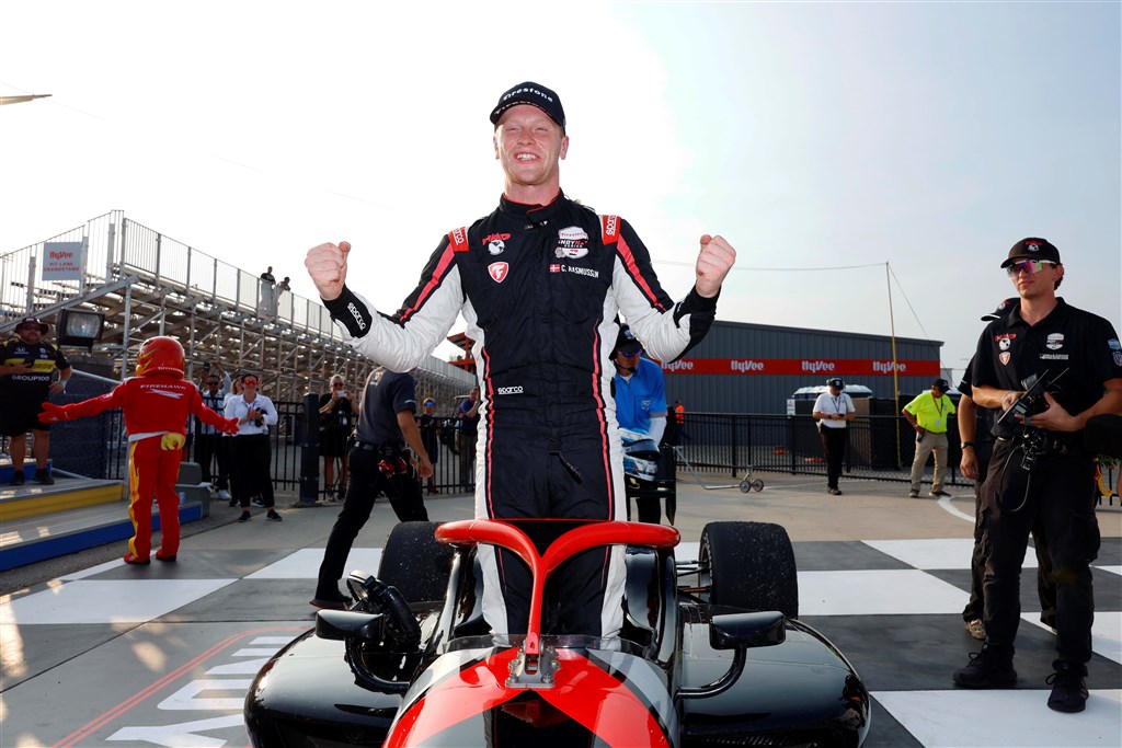 Christian Rasmussen vinder mesterskabet i Indy NXT
(Foto: Chris Jones)